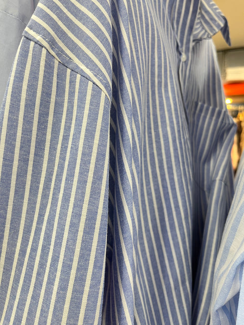 Summer Casual Stripes Formal Shirts